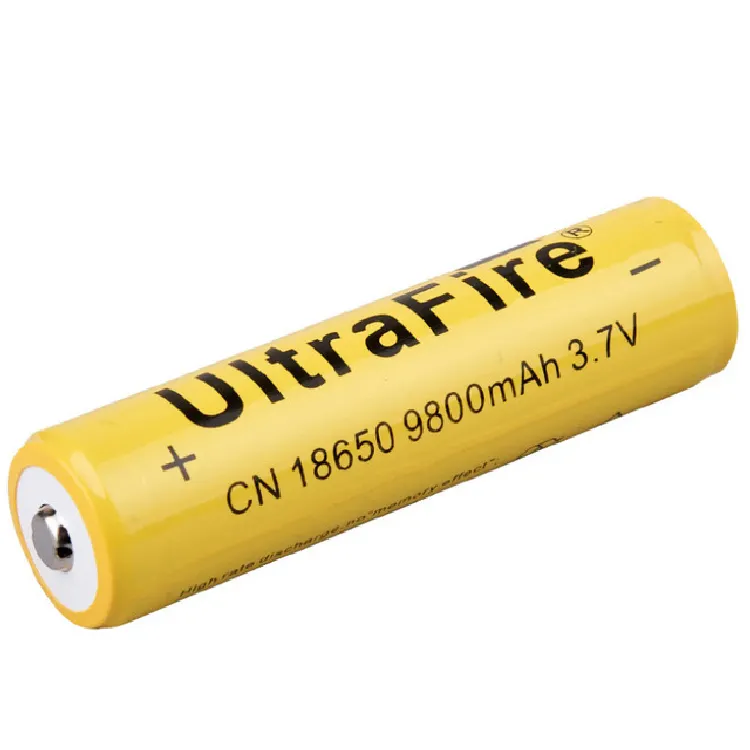 High Quality 9800mAh 3.7V 18650 Lithium ion batteries Rechargeable Battery For Flashlight Torch