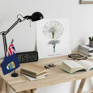 Drapeau de table de l'île de Saint-Hélène 14x21CM, diverses provinces du Royaume-Uni, techniques d'impression numérique - Product Image 5