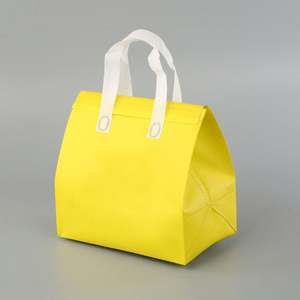 Bolsa de Comida Rápida Personalizada con Logotipo, Bolsa de Picnic Laminada para Llevar, de Tela No Tejida, con Entrega Rápida - Product Image 1