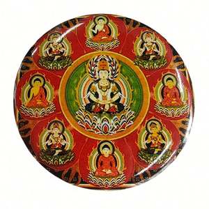 <b>Compact</b> Round Makeup Tool Customer Logo Lady's Gift Personalized Pocket <b>Mirror</b> Tin Cosmetic Hand Mini Small Round Vanity <b>Mirrors</b> - Product Image 6