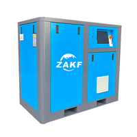 ZAKF Équipements industriels 20HP 8bar IP23 PM Compresseur d'air à vis à vitesse variable pour machine de moulage par extrusion-soufflage