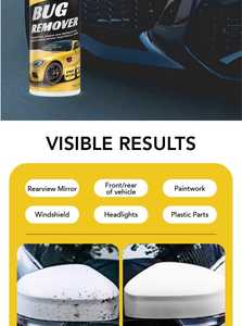 <span class=keywords><strong>Spray</strong></span> Rimuovi Insetti per Auto 473ml, Detergente per Cera e Resina di Alberi, Soluzione per Pulizia Automobilistica - Product Image 3