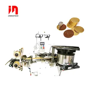 Popular Automatic Golden Coin Wrapper Chocolate Foil Wrapping Machine for Factory