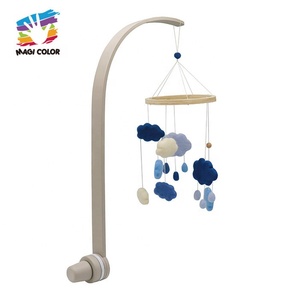 De alta calidad divertido bebé de madera cuna móvil con el brazo W08K045 - Product Image 3