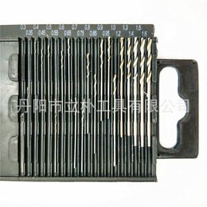 Microbox Hss Twist <b>Drill</b> <b>Bits</b> 0.3-1.6mm 20 Piece Set For Metal Drilling - Product Image 5