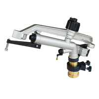 Arroseur portatif de grand pistolet de noyau de cuivre pour le système d'irrigation d'arrosage extérieur de ferme et de serre de jardinage