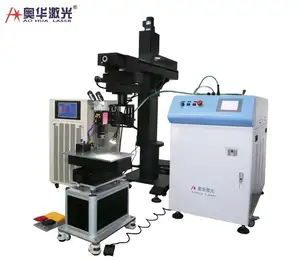 Rotary Laser welding machine for large mould repairing die steel Manufacturer price hot sale Manual system 200W 220W AOHUA LASER