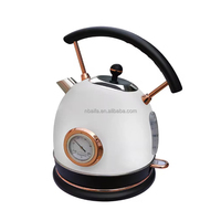 Aifa Bouilloire électrique rétro 1,0 L pour le thé et l'eau Col de cygne pour cafetière Bouilloire à usage hôtelier