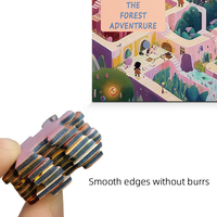 Vente en gros de casse-tête interactif écologique personnalisé design créatif et boîte labyrinthe 1000 pièces puzzle pour enfant et adulte