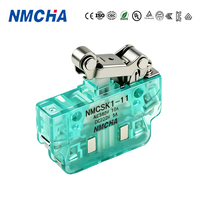 Micro-interrupteur momentané à roue unique en plastique NMCSK Type DC220V 3A, interrupteurs auxiliaires à soufflage magnétique, 500 000 cycles mécaniques