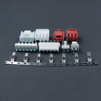 Connecteur femelle en cuivre à 4 broches A3963H-4P, boîtier ABS, application FPC, système d'énergie solaire, pas de 3,96 mm, 1x4P