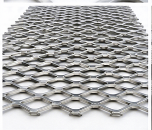 Lightweight Aluminum Expanded Metal Fence Mesh Aluminum Expanded Metal Safety Fence Panel Aluminum Expanded Metal Safety Mesh - Product Image 1