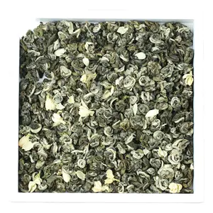 Wholesale Price Strong Aroma Jasmine Green Tea Jasmine Qu Snail Silver Snail Chinese Jasmine Green Tea