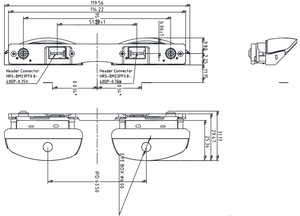 双眼鏡型透視光学モジュール デュアル0.49インチマイクロOLED、>41 °   AR近眼ディスプレイ統合用FOV、0D～-5D視度 - Product Image 6