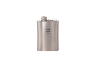 Gourde à liqueur en titane pur ultralégère de 9 oz (260 ml), gourde de poche portable, bouteille à whisky pour le camping en plein air