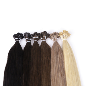 Extensiones de Cabello Humano Remy Ruso de Doble Grosor con Punta I y Punta U, Mechones Lisos para Alargamiento en Salón - Product Image 3