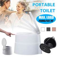 Nouvelle toilette Portable halloween, utile en Camping, charge 200kg, pour adultes et enfants, usage à domicile, hôpital, voyage
