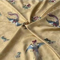 Superbe Tissu Jacquard Écologique à Motif Volant, Plusieurs Couleurs, Haute Qualité, Confort Optimal, pour Vêtements Personnalisés Femme et Enfant