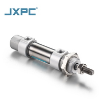 JXPC-Vérin à piston pneumatique Roundline standard ISO6432 en acier inoxydable série ISA pour magasins de matériaux de construction