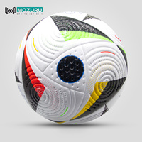 MOZURU Vente Usine Ballon de Football Futsal Durable Stratifié pour Jeunes en Extérieur, Tailles Officielles 1/2/3/4/5