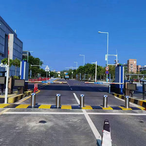 Chian автоматический телескопический дорожный блокирующий пульт дистанционного управления парковочная сигнальная Колонка противоаварийный столбик - Product Image 6