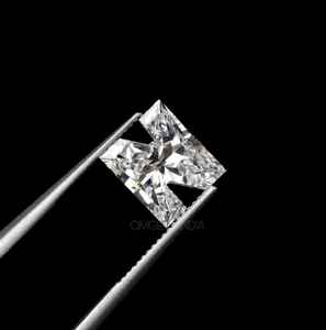 Pendentif bague de mariage en diamant CVD de laboratoire de 1,16 carat, taille unique en forme de N, 6,7x5,7 mm, certifié IGI - Product Image 4