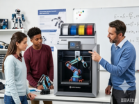 QIDI Q2 Combo Printer 3D Multi-Warna 65 ℃   Ruang Berpemanas 370 ℃   Hotend CoreXY 600mm/s Pencetakan Cepat 270*270*256mm