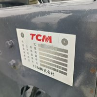 Chariot élévateur diesel d'occasion TCM FD70 7T, moteur six cylindres, capacité de montée de 19/38 % pour la manutention de matériaux lourds