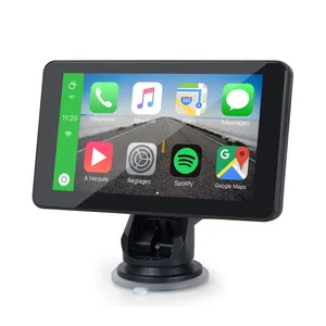 Wireless Apple Carplay e Android Auto,G911 7 "Touchscreen autoradio lettore multimediale e supporto di navigazione GPS Record di guida