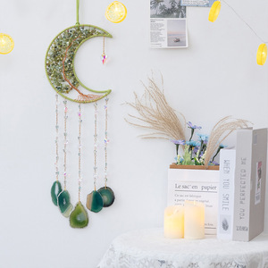 Comercio Exterior de Atrapasueños Estilo Americano, Campanas de Viento con Diseño de Árbol de la Vida y Luna, Regalo de Cumpleaños para Estudiantes - Product Image 5