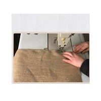 Sacs en toile de jute recyclables personnalisés avec logo et marque, imprimés à l'écran, pour l'agriculture, fabriqués au Bangladesh