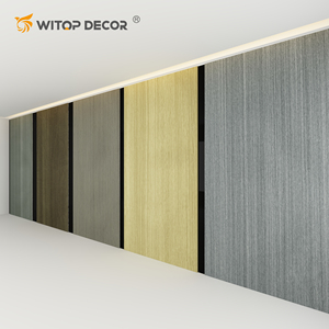 Sheboard tre than gỗ Veneer carbon tinh thể gỗ Veneer cho khu vực công cộng văn phòng - Product Image 6