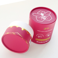 Tube en papier cylindrique écologique personnalisé avec logo pour l'emballage de bâtonnets de miel et de compléments alimentaires - Fabricant