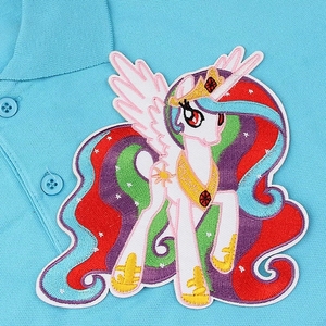 Patch <span class=keywords><strong>de</strong></span> broderie <span class=keywords><strong>de</strong></span> dessin animé pour enfants, bricolage polyvalent, <span class=keywords><strong>licorne</strong></span>, pâte <span class=keywords><strong>de</strong></span> tissu, petit cheval, fer - Product Image 2