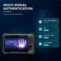 Tablet Resistente Android 13 IP65 de 8 Pulgadas, 8000mAh, NFC, RFID, 4G, GPS, BT5.0, Reconocimiento Facial y de Venas de la Palma, Software Personalizado, OEM, ODM, GPS