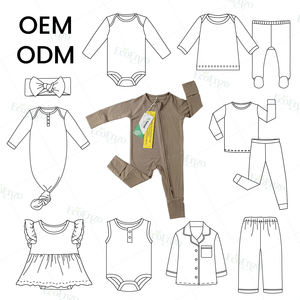 Vêtements pour bébé nouveau-né d'été, chemise à manches courtes, barboteuse, <span class=keywords><strong>ensemble</strong></span> de vêtements pour tout-petit garçon - Product Image 2
