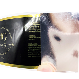 Tùy chỉnh tự dính Vinyl Nhãn cuộn in dán không thấm nước dầu bằng chứng nước giải khát chai nhãn với kim loại hiệu ứng - Product Image 4