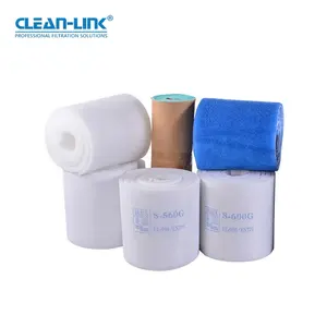 Supporti filtranti in poliestere blu e bianco Clean-Link/supporti filtranti Pre-efficienza