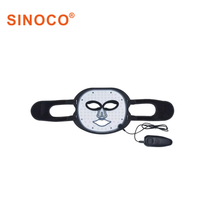 Masque de luminothérapie LED multi-longueurs d'onde OEM, masque en silicone infrarouge 850 nm pour les soins personnels et le soulagement de la douleur