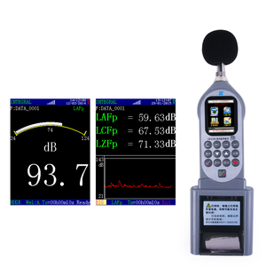 AWA5688-medidor de nivel de sonido digital con bluetooth, medidor de ruido de 28-133 <span class=keywords><strong>dB</strong></span>, decibel, con impresora, lector de sonido de retención de datos máx./Min - Product Image 4