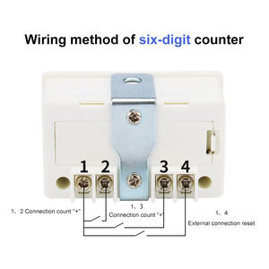 Bộ Đếm Hiển Thị Kỹ Thuật Số Điện Tử Công Tắc Cảm Biến Từ Công Nghiệp Bộ Đếm Cảm Ứng Tự Động Bộ Đếm Đột Dập - Product Image 6