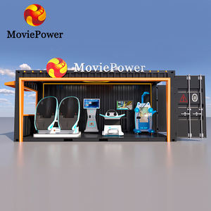 Machine de jeu VR pour parc d'attractions MoviePower, cinéma VR multijoueur, aire de jeux intérieure, simulateur de réalité virtuelle, arcade VR 9D - Product Image 2