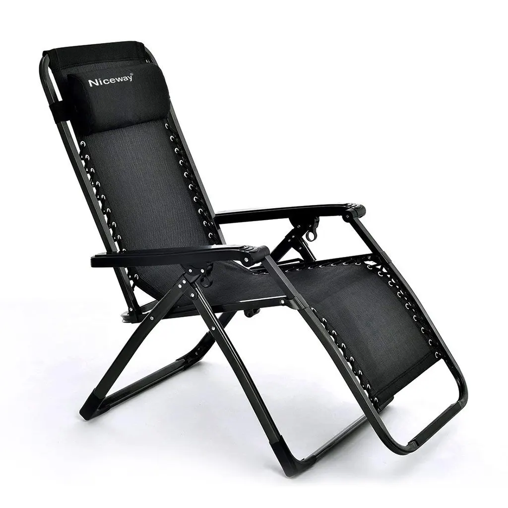 Reclinador de cadeira dobrável para praia, relaxante, dobrável, para o ar livre, personalizável, logotipo de armação de metal de seda