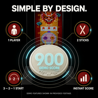 Drumming Blessings Taiko Drum Master : Jeu de rythme interactif personnalisable pour événements de carnaval, avec machine à tambour et danse