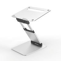 Support d'ordinateur portable ergonomique en aluminium, réglable en hauteur, pour bureau debout - Offre Spéciale