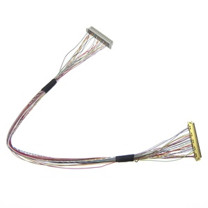 Câble d'assemblage LVDS LCD personnalisé 30 broches 40 broches avec gaine en PVC pour carte ASUS, modèle DF13-40DS-1.25C, compatible avec 20455 et 20453 - Product Image 4