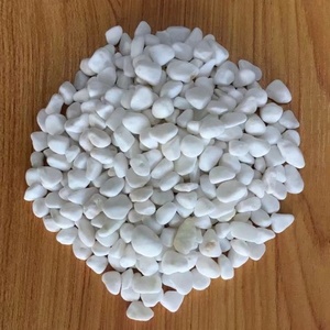 Ciottoli di Quarzo Bianco Neve Naturale Levigati Design Tradizionale per <span class=keywords><strong>Giardino</strong></span> - Product Image 4