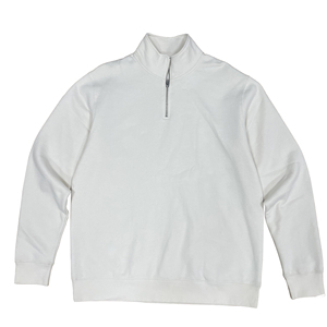 Pull en jersey simple tricoté décontracté et tendance pour homme, avec demi-fermeture éclair, collection hiver, vêtements basiques pour homme - Product Image 2