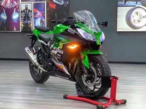 Motocicleta Kawasaki Ninja Pequeña Usada, Imitación de Coche Deportivo de Carreras <span class=keywords><strong>Horizon</strong></span> R3, Coche de Combustible para Adultos, China Continental - Product Image 6