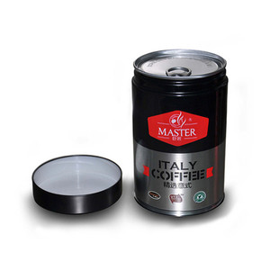 Custom Made Coffee Can <strong>Tin</strong> Food Containers High Quality Round <strong>Tin</strong> Box Coffee Packaging <strong>Fine</strong> Coffee Can <strong>Tin</strong> - Product Image 3